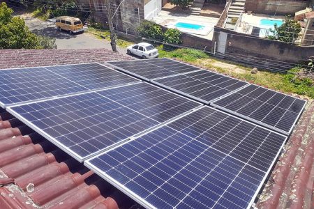 Sistema Fotovoltaico Residencial 3,36 KWp - Porto Alegre